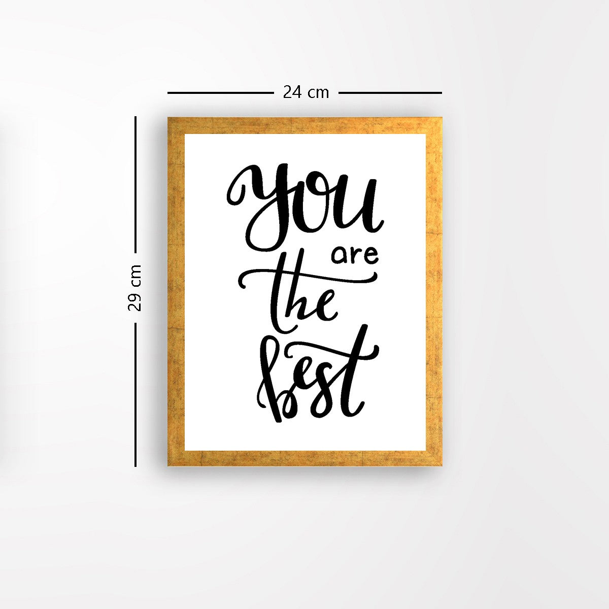 Quadro Decorativo MDF Emoldurado - Arte Multicolor 24x29cm com Moldura de Madeira 2cm