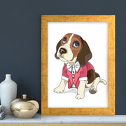 Quadro Decorativo MDF Emoldurado - Arte Multicolor 24x29cm com Moldura de Madeira 2cm