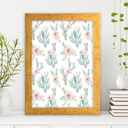 Quadro Decorativo MDF Emoldurado - Arte Multicolor 24x29cm com Moldura de Madeira 2cm