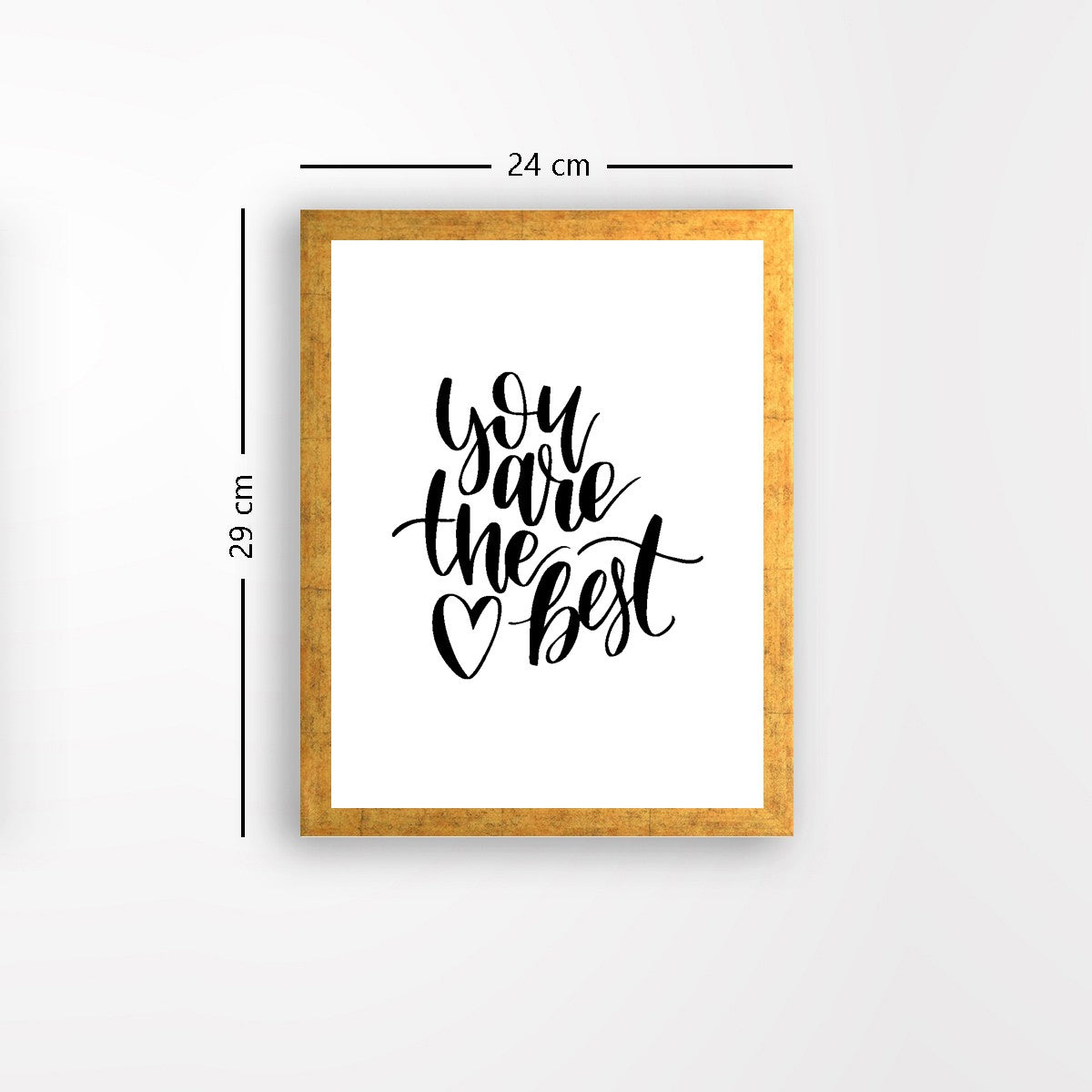 Quadro Decorativo MDF Emoldurado - Arte Multicolor 24x29cm com Moldura de Madeira 2cm