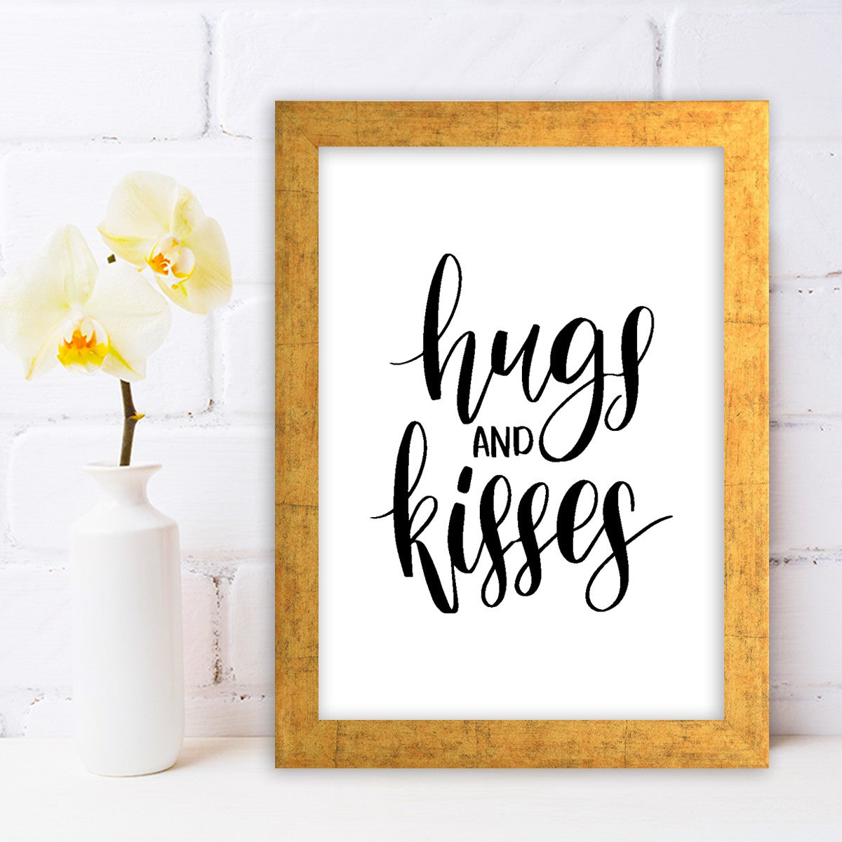 Quadro Decorativo MDF Emoldurado - Arte Multicolor 24x29cm com Moldura de Madeira 2cm