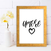 Quadro Decorativo MDF Emoldurado - Arte Multicolor 24x29cm com Moldura de Madeira 2cm