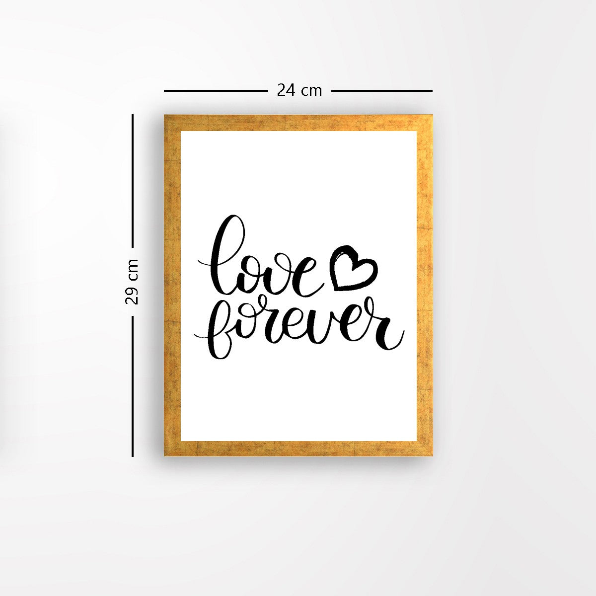 Quadro Decorativo MDF Emoldurado - Arte Multicolor 24x29cm com Moldura de Madeira 2cm