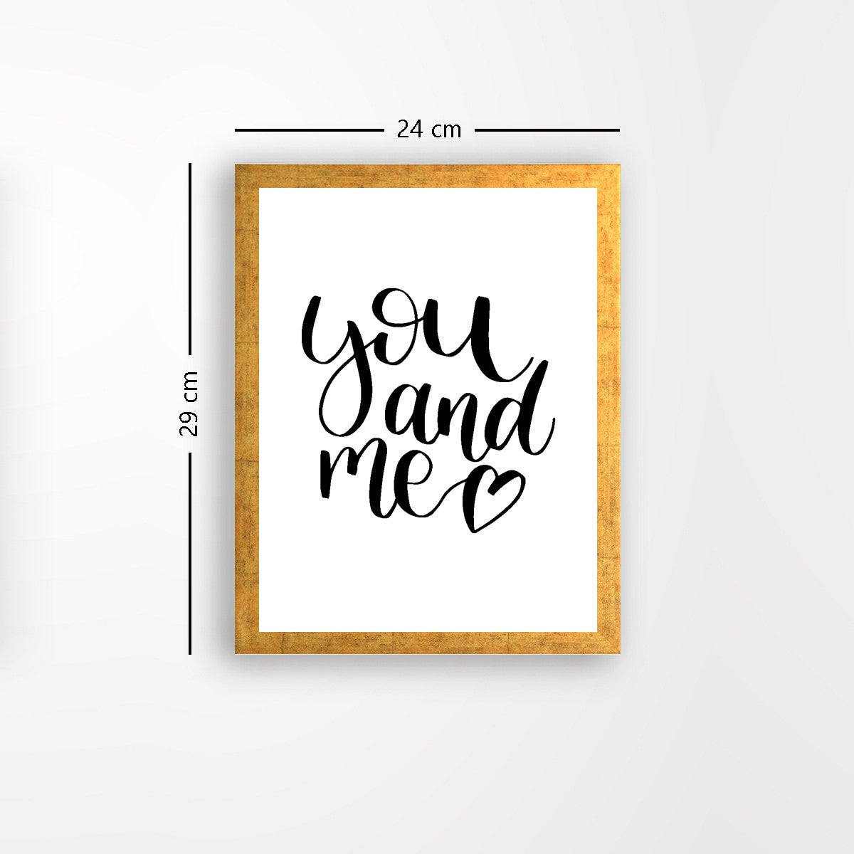 Quadro Decorativo MDF Emoldurado - Arte Multicolor 24x29cm com Moldura de Madeira 2cm