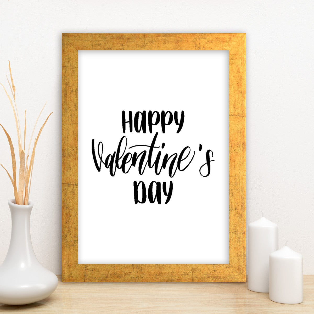 Quadro Decorativo MDF Emoldurado - Arte Multicolor 24x29cm com Moldura de Madeira 2cm