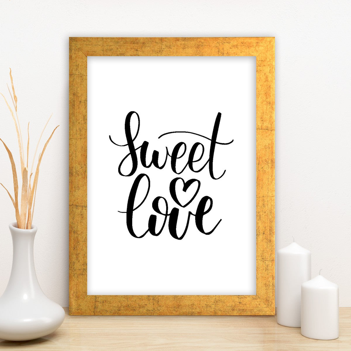 Quadro Decorativo MDF Emoldurado - Arte Multicolor 24x29cm com Moldura de Madeira 2cm