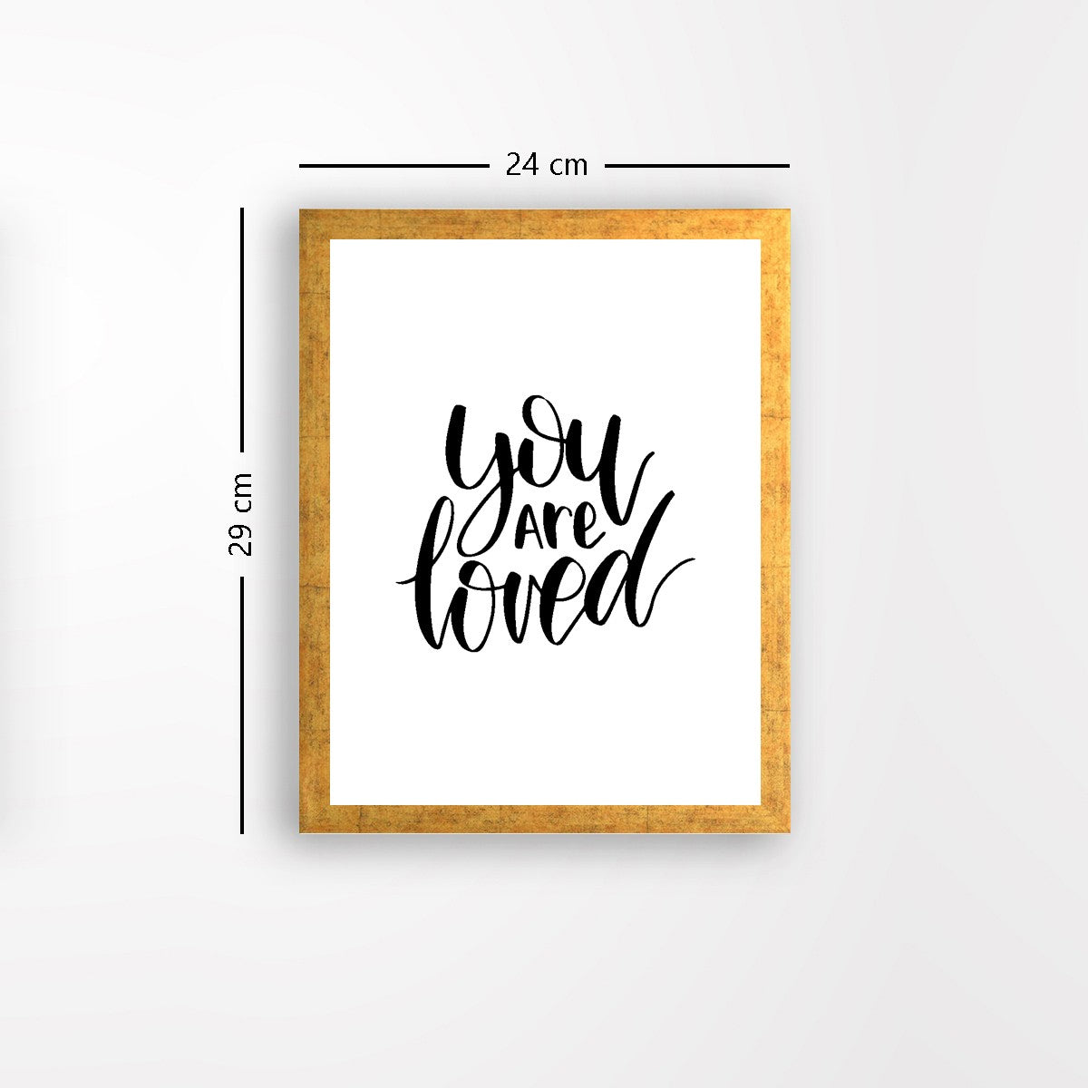 Quadro Decorativo MDF Emoldurado - Arte Multicolor 24x29cm com Moldura de Madeira 2cm