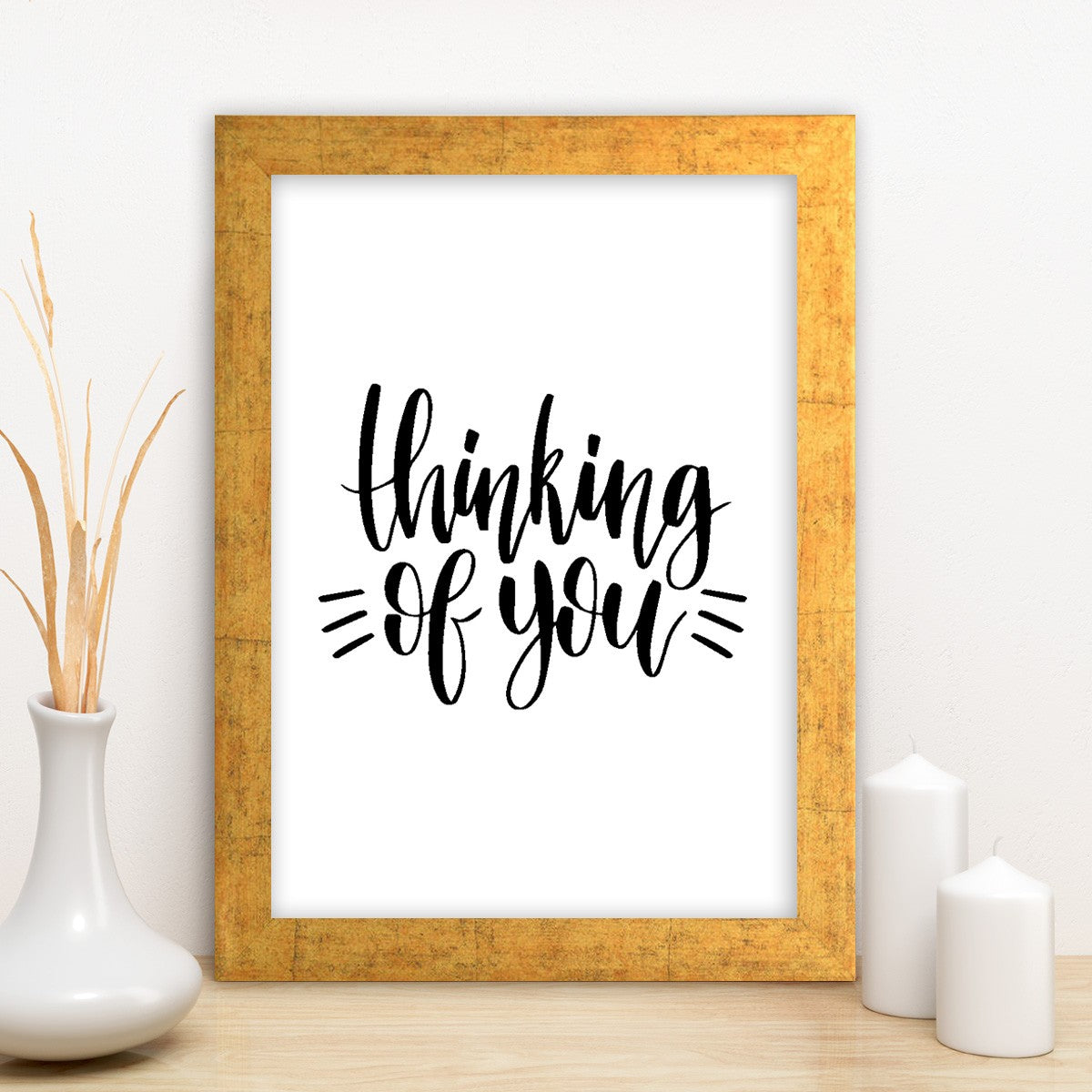 Quadro Decorativo MDF Emoldurado - Arte Multicolor 24x29cm com Moldura de Madeira 2cm