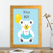 Quadro Decorativo MDF Emoldurado - Arte Multicolor 24x29cm com Moldura de Madeira 2cm