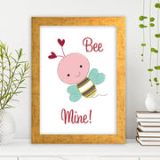 Quadro Decorativo MDF Emoldurado - Arte Multicolor 24x29cm com Moldura de Madeira 2cm