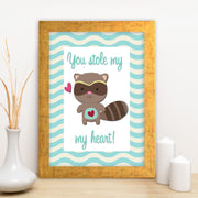 Quadro Decorativo MDF Emoldurado - Arte Multicolor 24x29cm com Moldura de Madeira 2cm