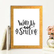 Quadro Decorativo MDF Emoldurado - Arte Multicolor 24x29cm com Moldura de Madeira 2cm