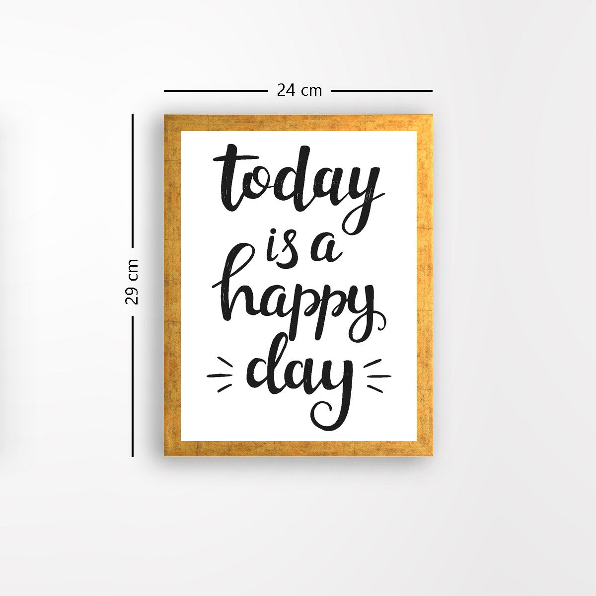 Quadro Decorativo MDF Emoldurado - Arte Multicolor 24x29cm com Moldura de Madeira 2cm