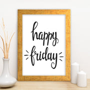 Quadro Decorativo MDF Emoldurado - Arte Multicolor 24x29cm com Moldura de Madeira 2cm