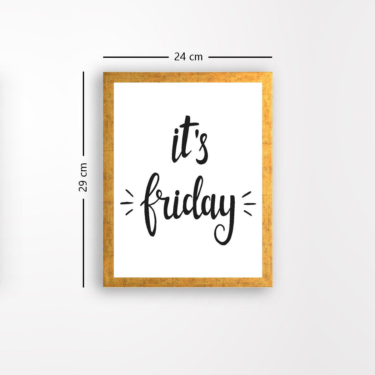 Quadro Decorativo MDF Emoldurado - Arte Multicolor 24x29cm com Moldura de Madeira 2cm