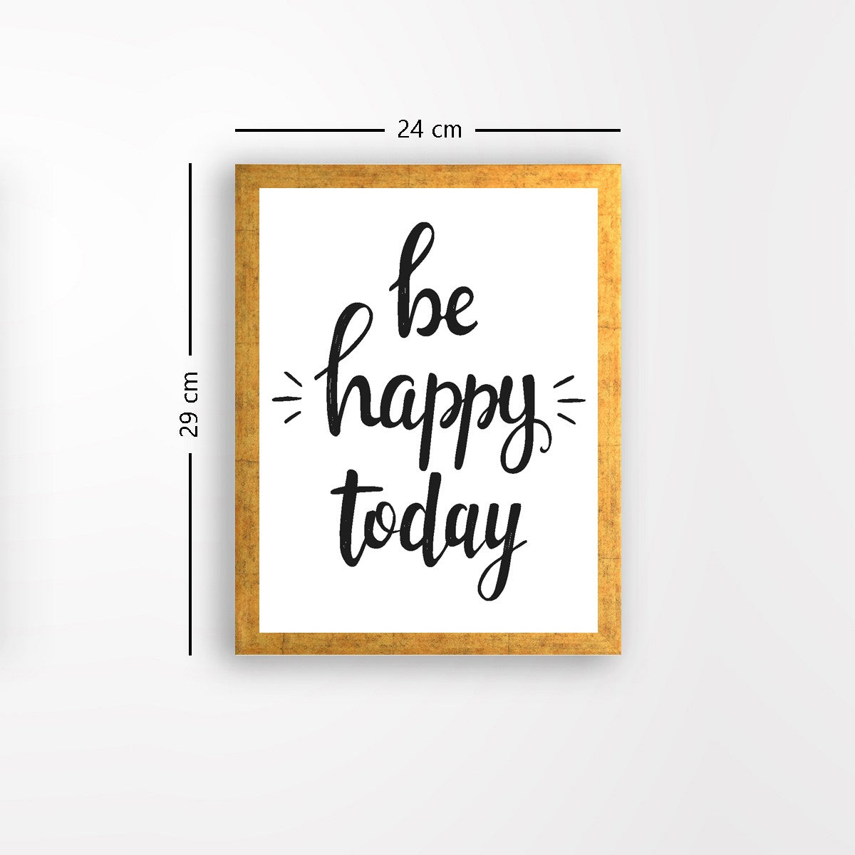 Quadro Decorativo MDF Emoldurado - Arte Multicolor 24x29cm com Moldura de Madeira 2cm