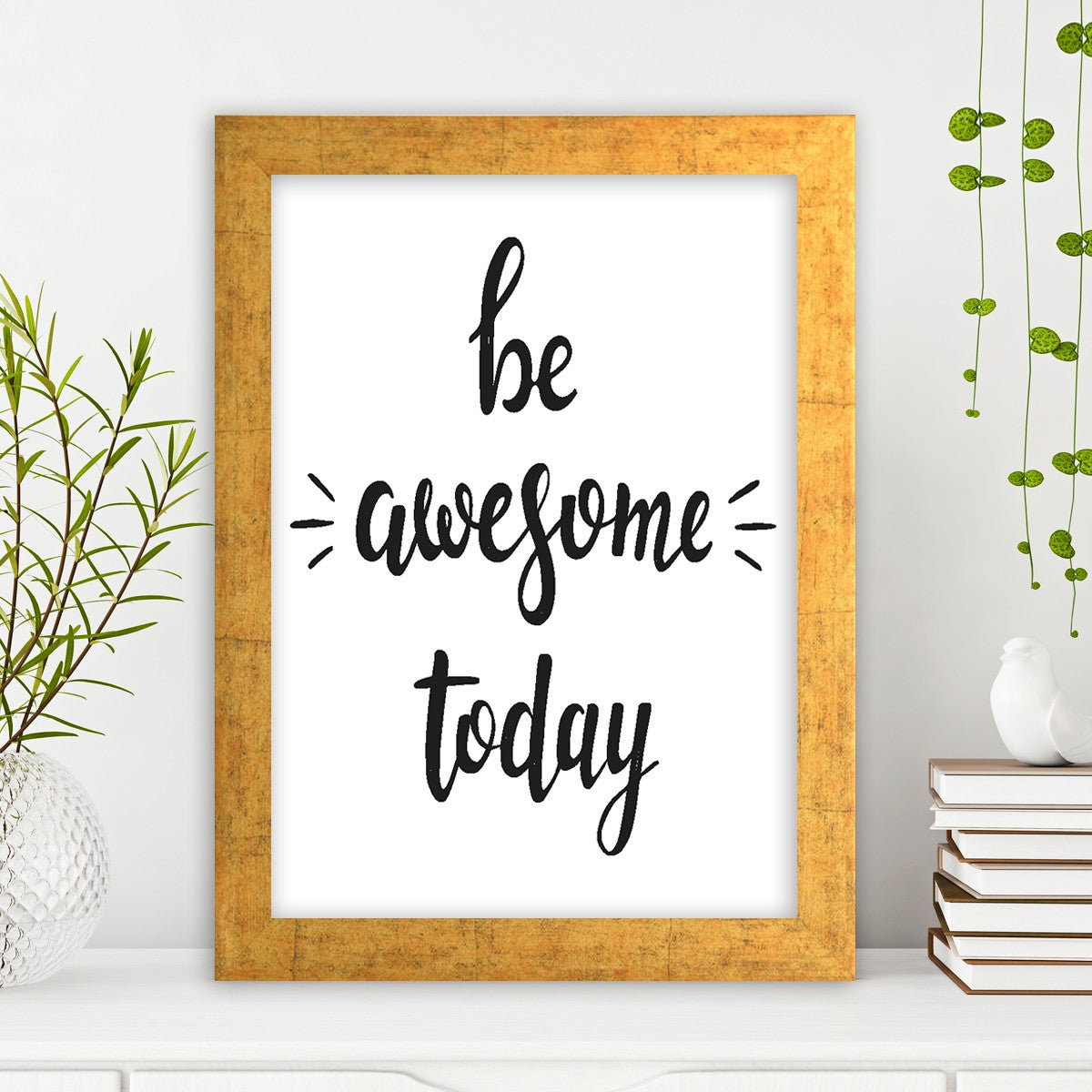 Quadro Decorativo MDF Emoldurado - Arte Multicolor 24x29cm com Moldura de Madeira 2cm