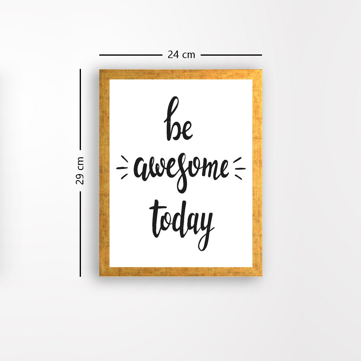 Quadro Decorativo MDF Emoldurado - Arte Multicolor 24x29cm com Moldura de Madeira 2cm