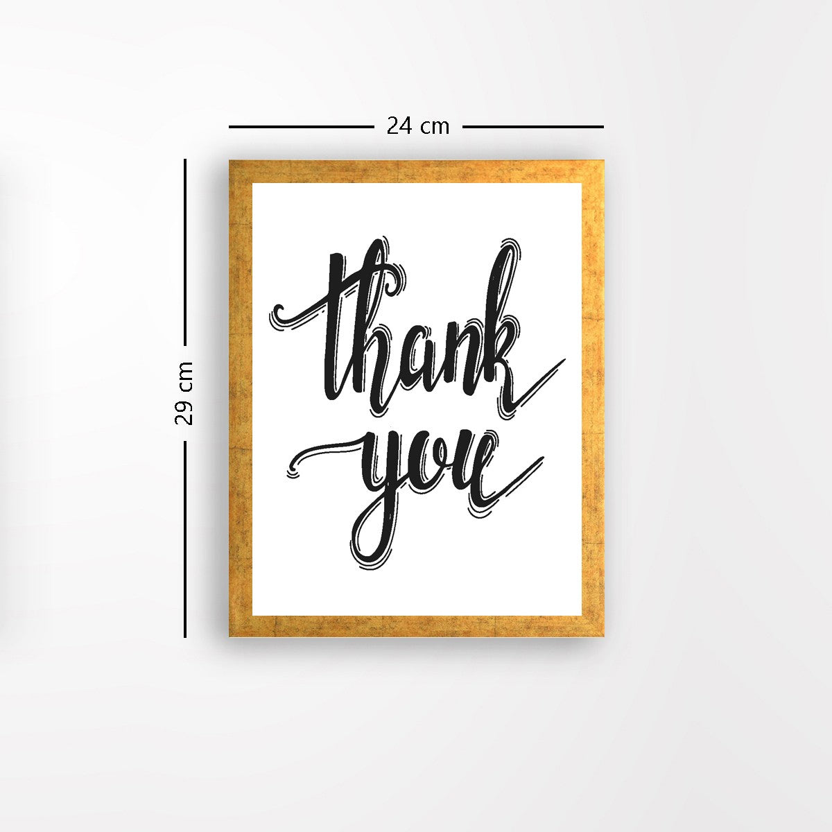 Quadro Decorativo MDF Emoldurado - Arte Multicolor 24x29cm com Moldura de Madeira 2cm