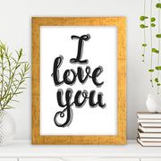 Quadro Decorativo MDF Emoldurado - Arte Multicolor 24x29cm com Moldura de Madeira 2cm