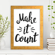 Quadro Decorativo MDF Emoldurado - Arte Multicolor 24x29cm com Moldura de Madeira 2cm