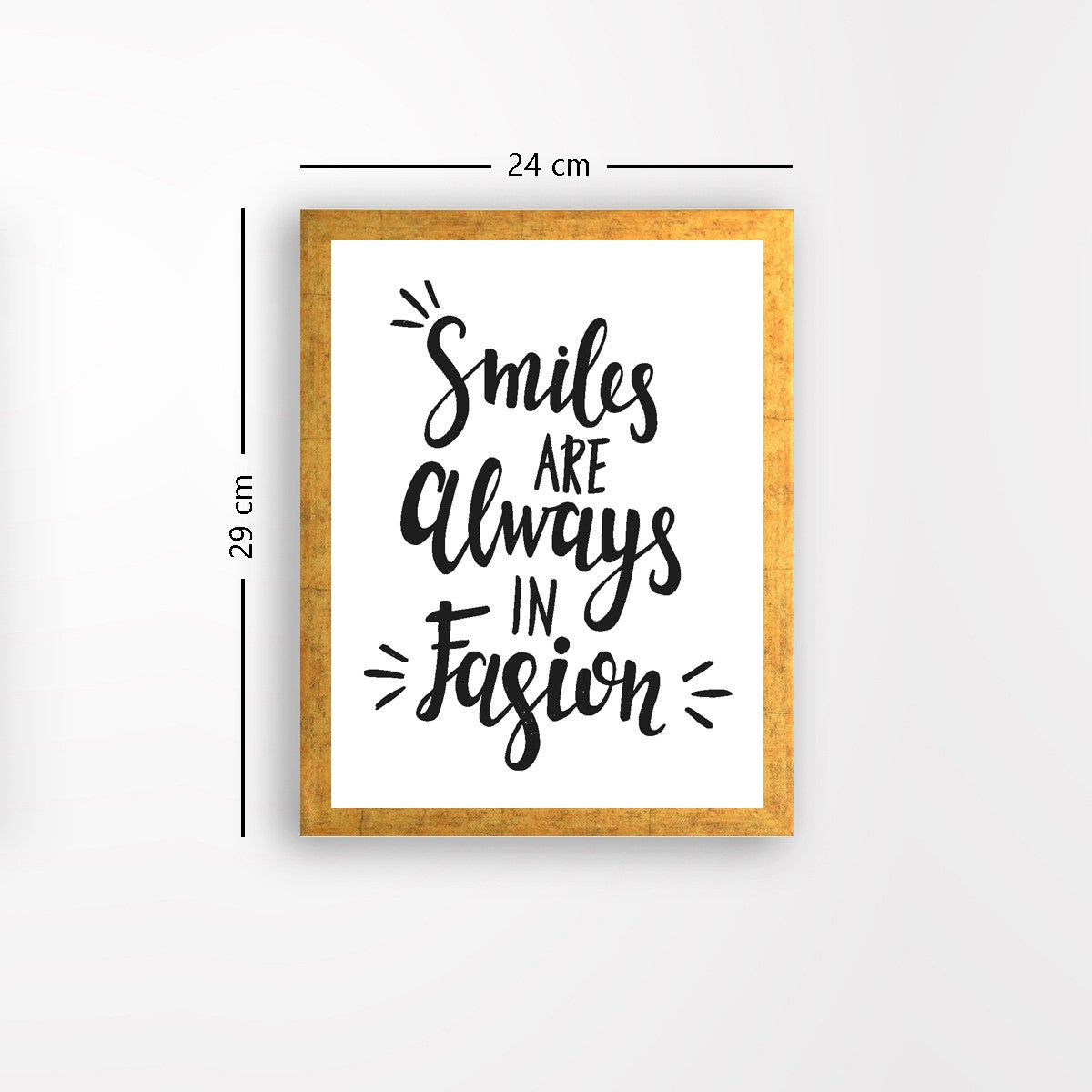 Quadro Decorativo MDF Emoldurado - Arte Multicolor 24x29cm com Moldura de Madeira 2cm