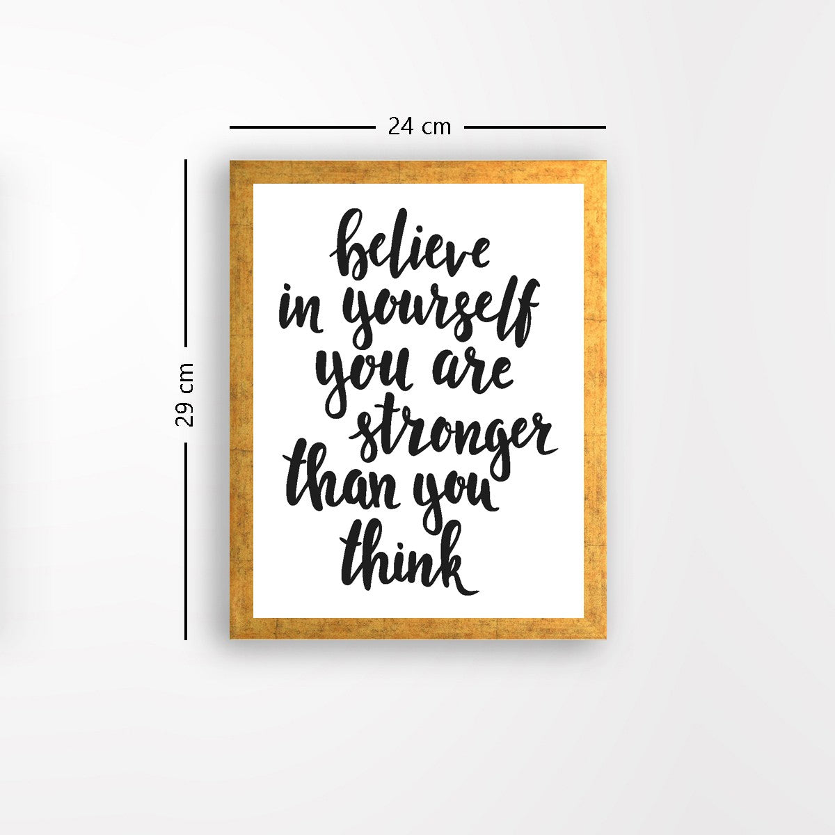 Quadro Decorativo MDF Emoldurado - Arte Multicolor 24x29cm com Moldura de Madeira 2cm