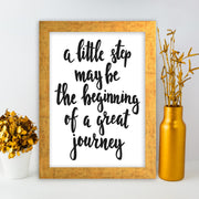 Quadro Decorativo MDF Emoldurado - Arte Multicolor 24x29cm com Moldura de Madeira 2cm