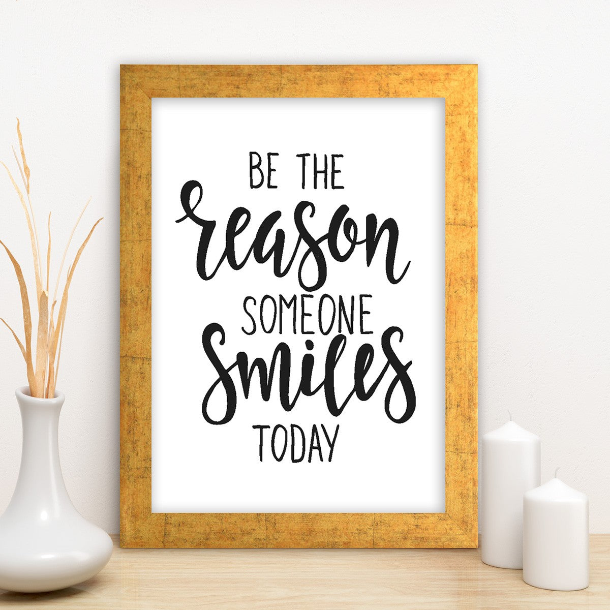 Quadro Decorativo MDF Emoldurado - Arte Multicolor 24x29cm com Moldura de Madeira 2cm