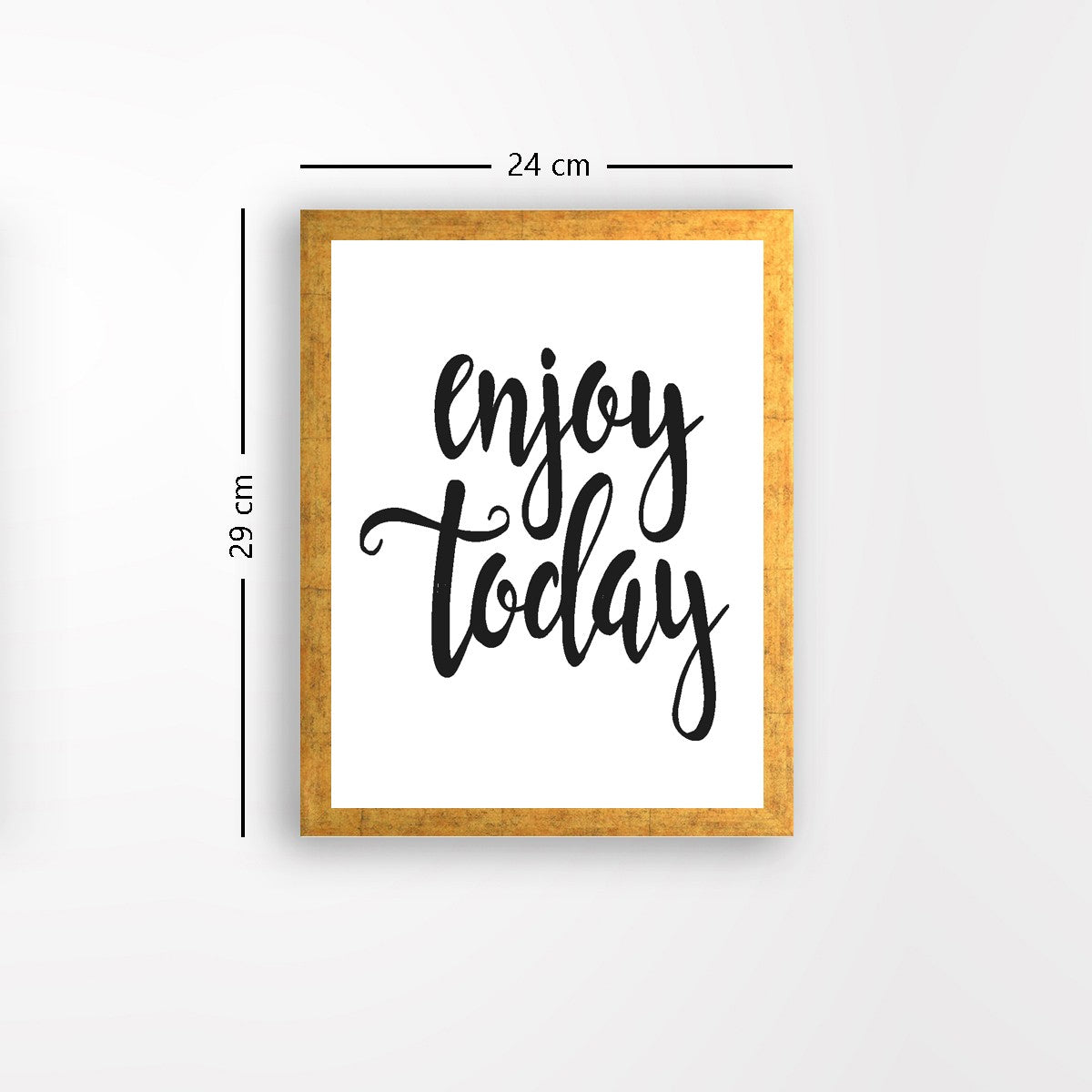 Quadro Decorativo MDF Emoldurado - Arte Multicolor 24x29cm com Moldura de Madeira 2cm