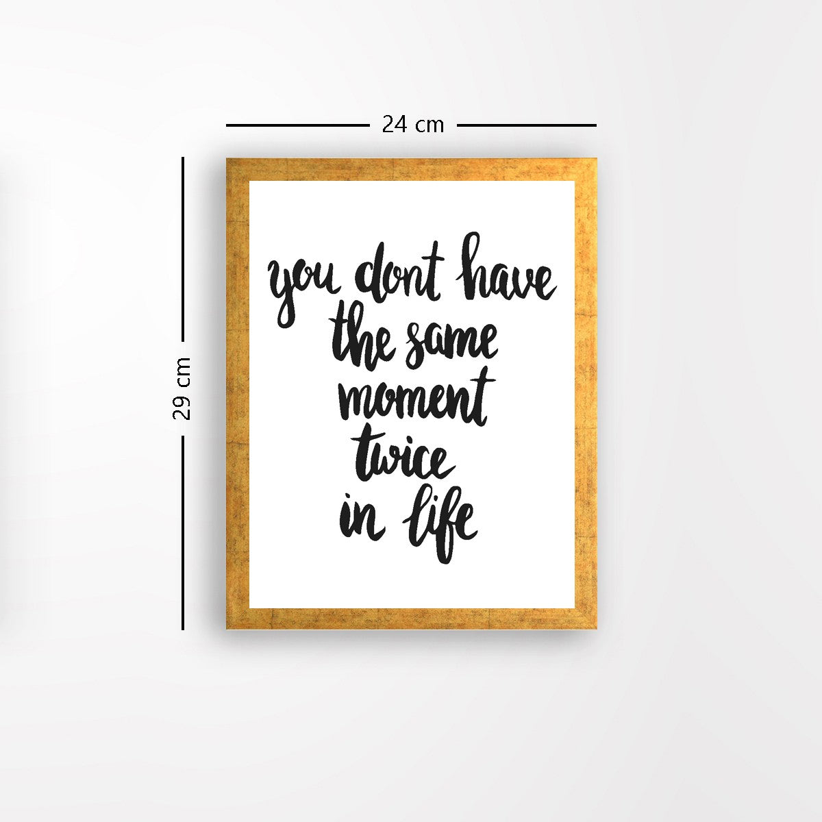 Quadro Decorativo MDF Emoldurado - Arte Multicolor 24x29cm com Moldura de Madeira 2cm