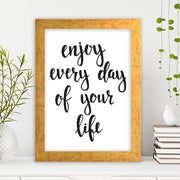 Quadro Decorativo MDF Emoldurado - Arte Multicolor 24x29cm com Moldura de Madeira 2cm