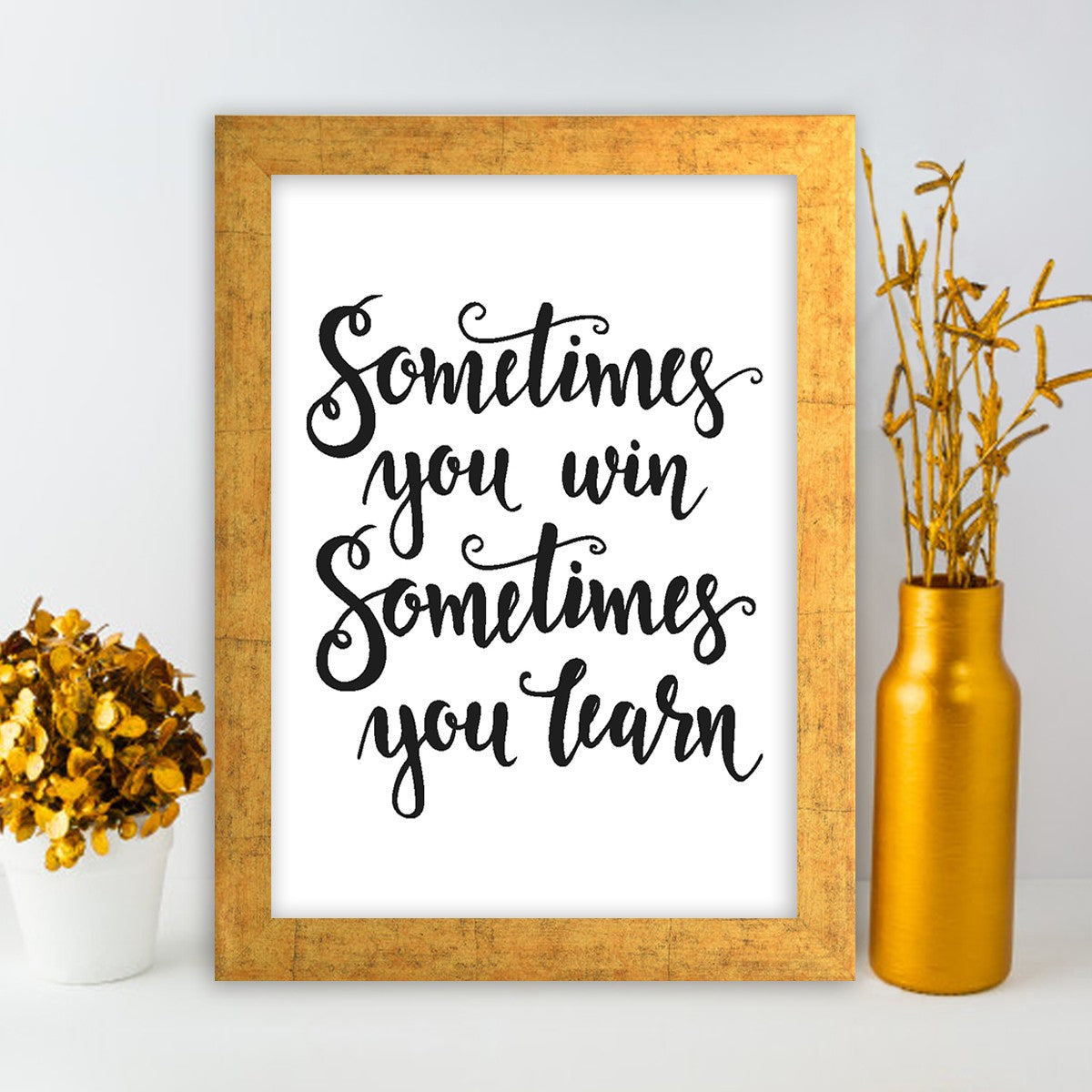 Quadro Decorativo MDF Emoldurado - Arte Multicolor 24x29cm com Moldura de Madeira 2cm