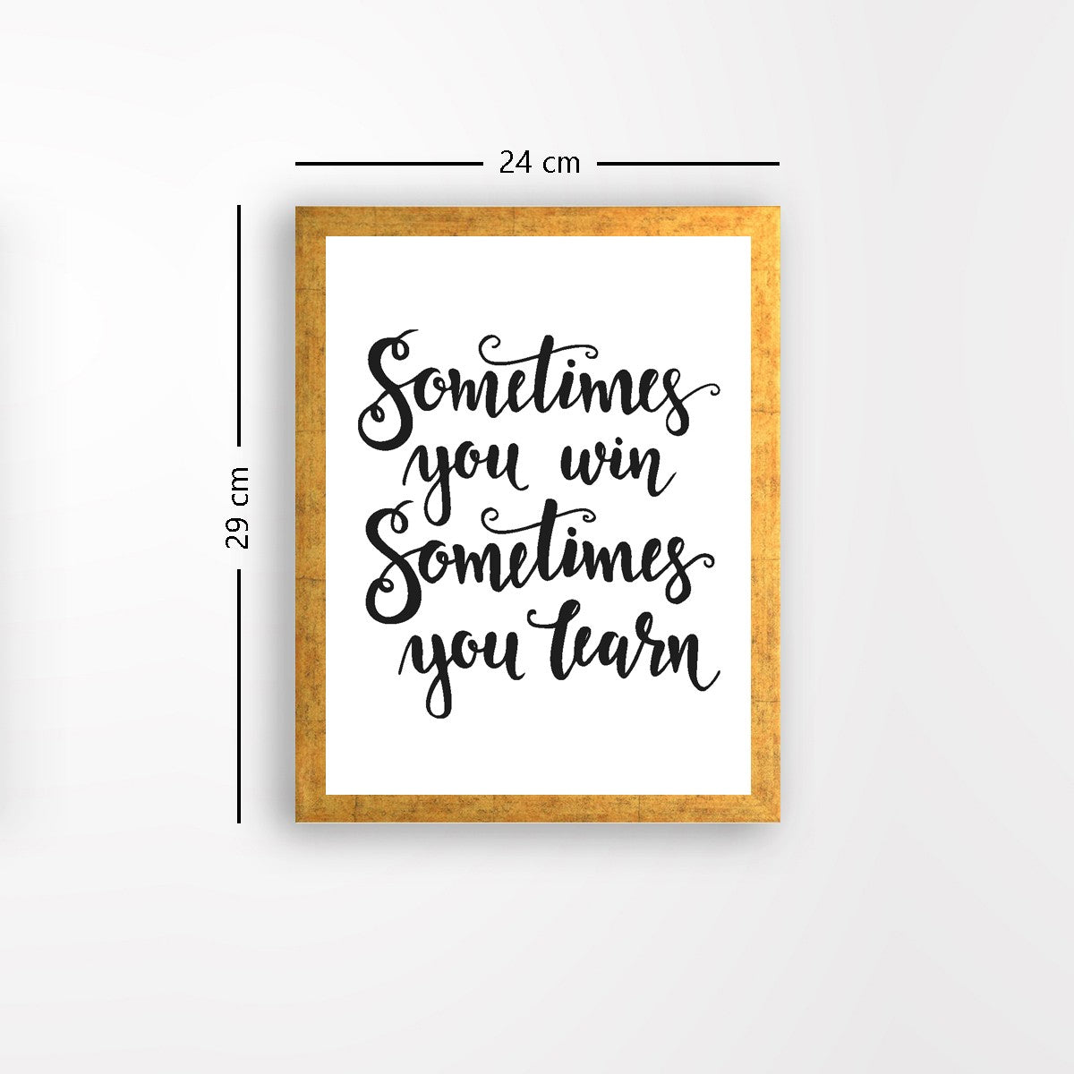 Quadro Decorativo MDF Emoldurado - Arte Multicolor 24x29cm com Moldura de Madeira 2cm