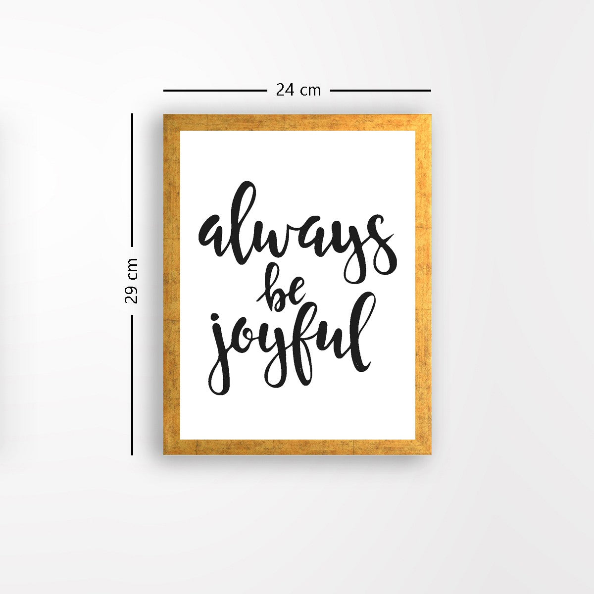 Quadro Decorativo MDF Emoldurado - Arte Multicolor 24x29cm com Moldura de Madeira 2cm