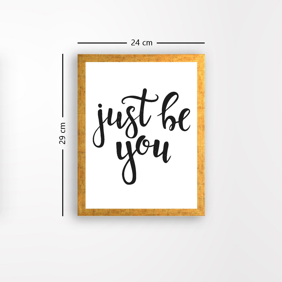 Quadro Decorativo MDF Emoldurado - Arte Multicolor 24x29cm com Moldura de Madeira 2cm