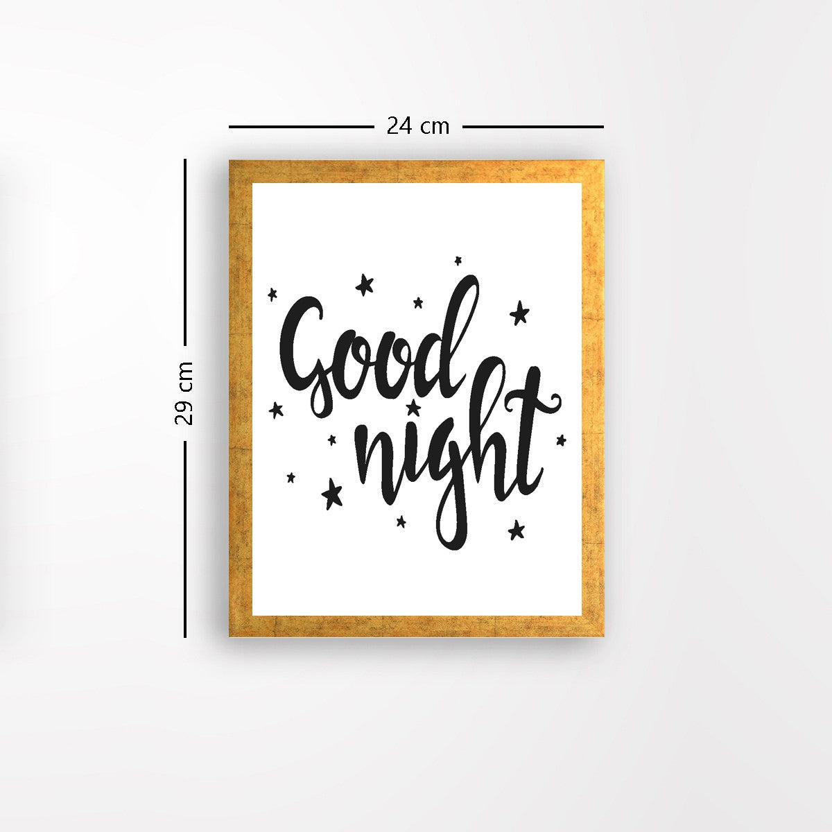 Quadro Decorativo MDF Emoldurado - Arte Multicolor 24x29cm com Moldura de Madeira 2cm