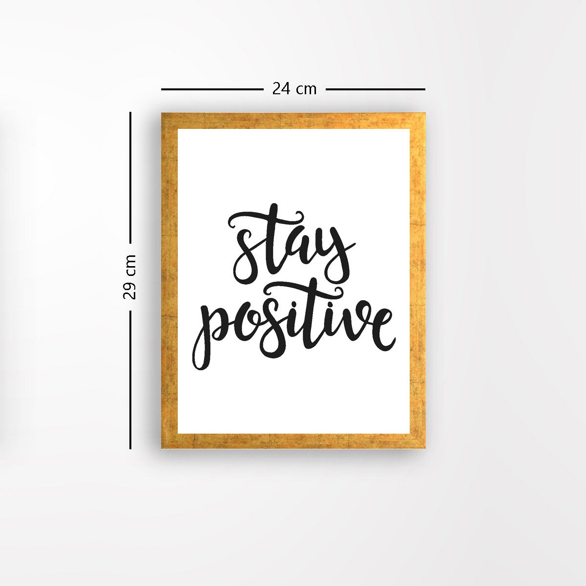 Quadro Decorativo MDF Emoldurado - Arte Multicolor 24x29cm com Moldura de Madeira 2cm