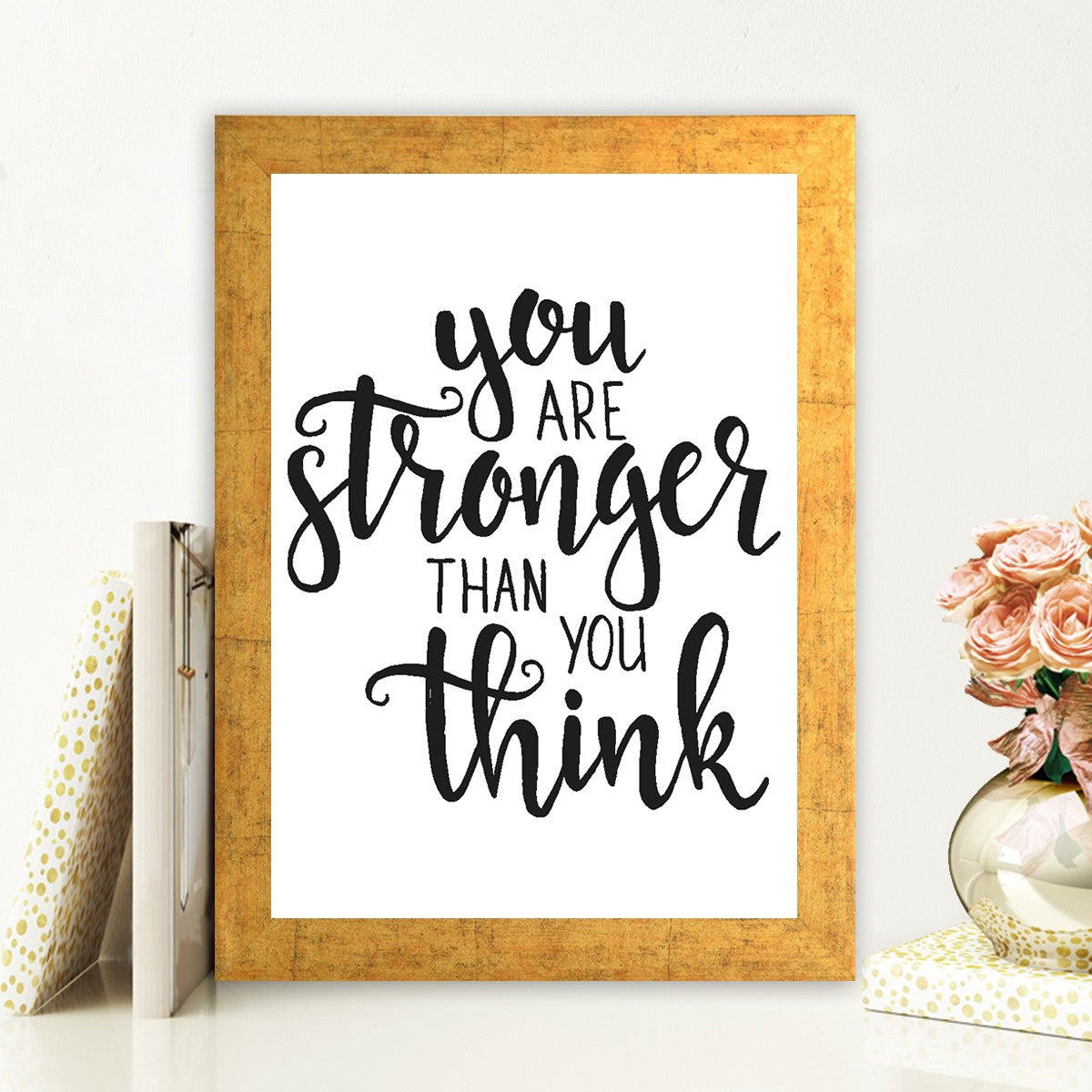 Quadro Decorativo MDF Emoldurado - Arte Multicolor 24x29cm com Moldura de Madeira 2cm