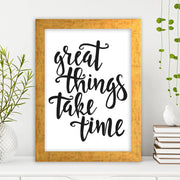 Quadro Decorativo MDF Emoldurado - Arte Multicolor 24x29cm com Moldura de Madeira 2cm