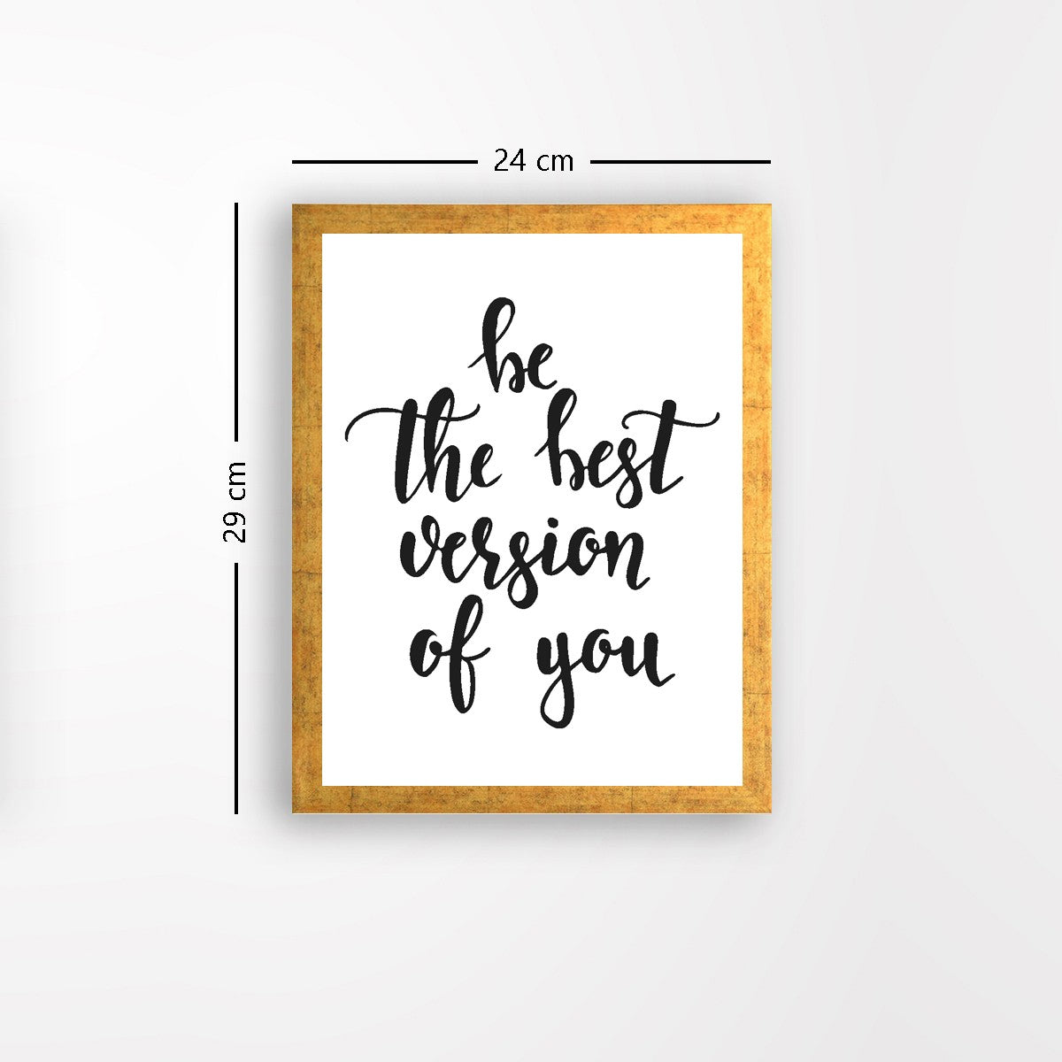 Quadro Decorativo MDF Emoldurado - Arte Multicolor 24x29cm com Moldura de Madeira 2cm