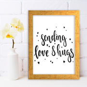 Quadro Decorativo MDF Emoldurado - Arte Multicolor 24x29cm com Moldura de Madeira 2cm