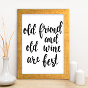 Quadro Decorativo MDF Emoldurado - Arte Multicolor 24x29cm com Moldura de Madeira 2cm