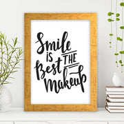 Quadro Decorativo MDF Emoldurado - Arte Multicolor 24x29cm com Moldura de Madeira 2cm