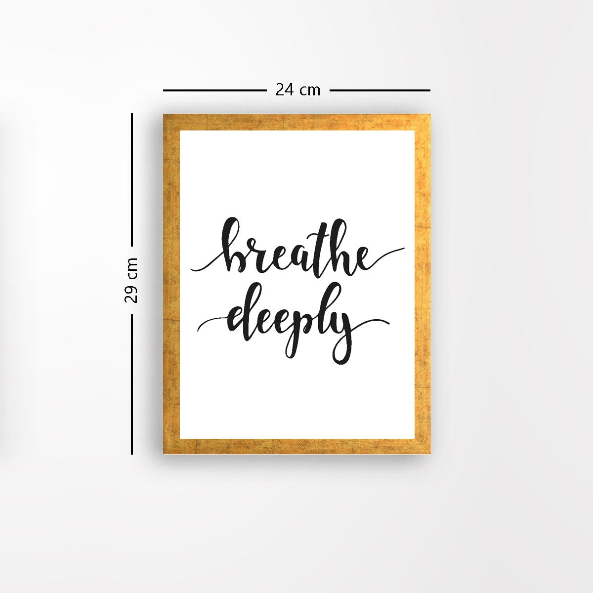 Quadro Decorativo MDF Emoldurado - Arte Multicolor 24x29cm com Moldura de Madeira 2cm