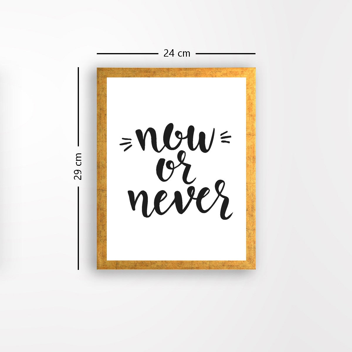 Quadro Decorativo MDF Emoldurado - Arte Multicolor 24x29cm com Moldura de Madeira 2cm