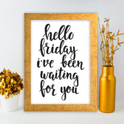 Quadro Decorativo MDF Emoldurado - Arte Multicolor 24x29cm com Moldura de Madeira 2cm