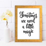 Quadro Decorativo MDF Emoldurado - Arte Multicolor 24x29cm com Moldura de Madeira 2cm