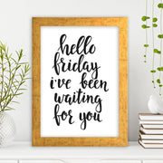 Quadro Decorativo MDF Emoldurado - Arte Multicolor 24x29cm com Moldura de Madeira 2cm