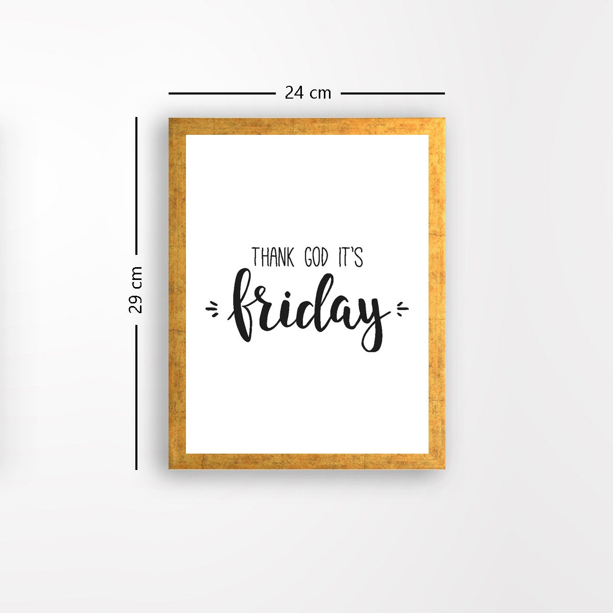 Quadro Decorativo MDF Emoldurado - Arte Multicolor 24x29cm com Moldura de Madeira 2cm